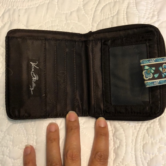 Java Blue Vera Bradley Purse & Wallet - Picture 5 of 6